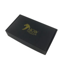 Unique Corrugated Cardboard Shipping Boxes with Black Matte Lamination